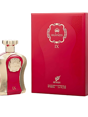 Highness Ix Maroon Edp 100Ml Mujer Afnan