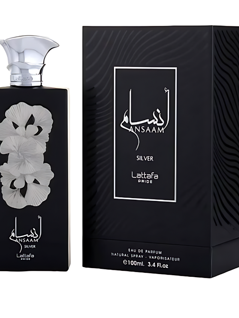 LATTAFA PRIDE ANSAAM SILVER EDP 100ML LATTAFA 1