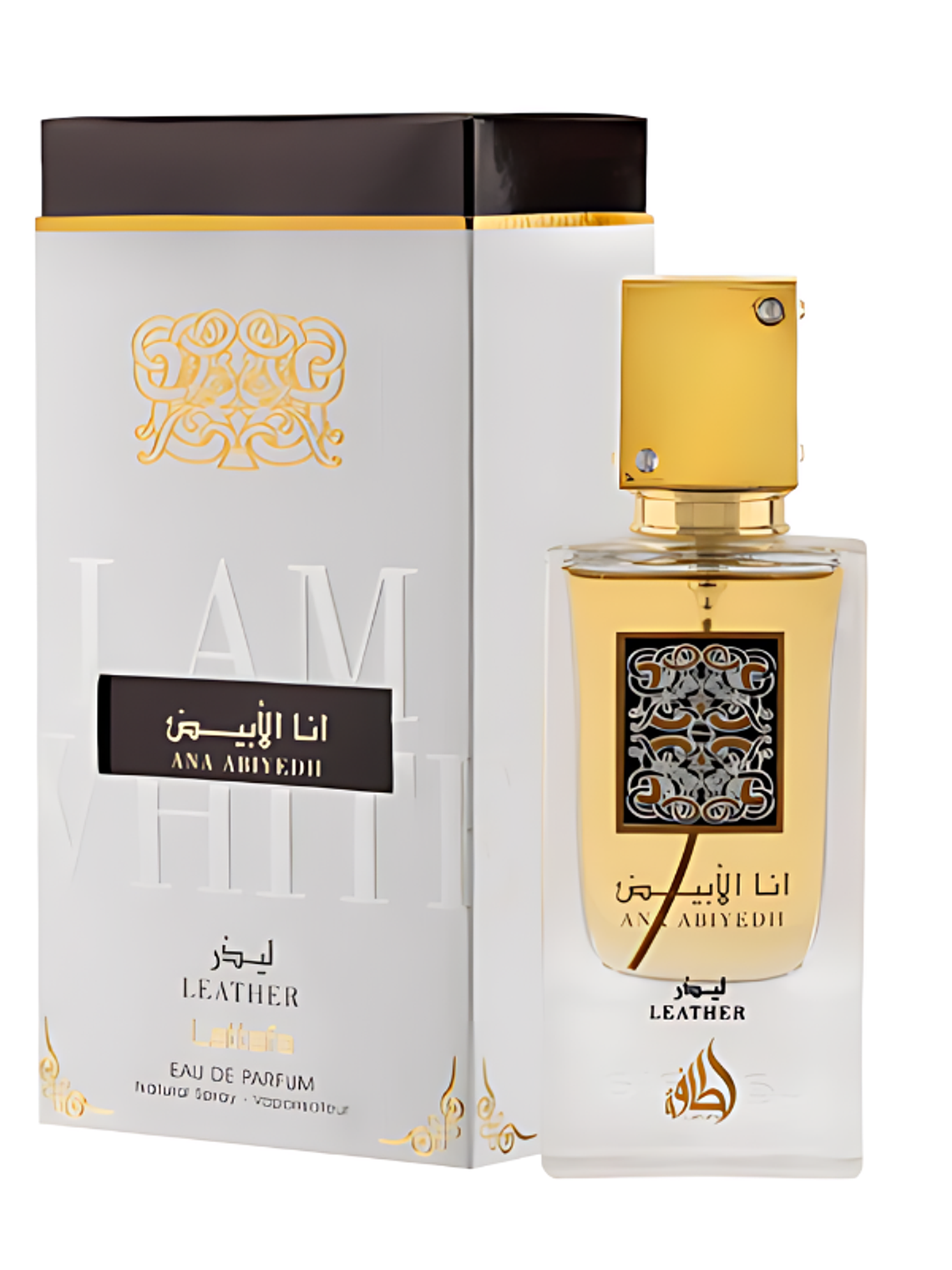 Lattafa Ana Abiyedh Leather EDP 60ml 1