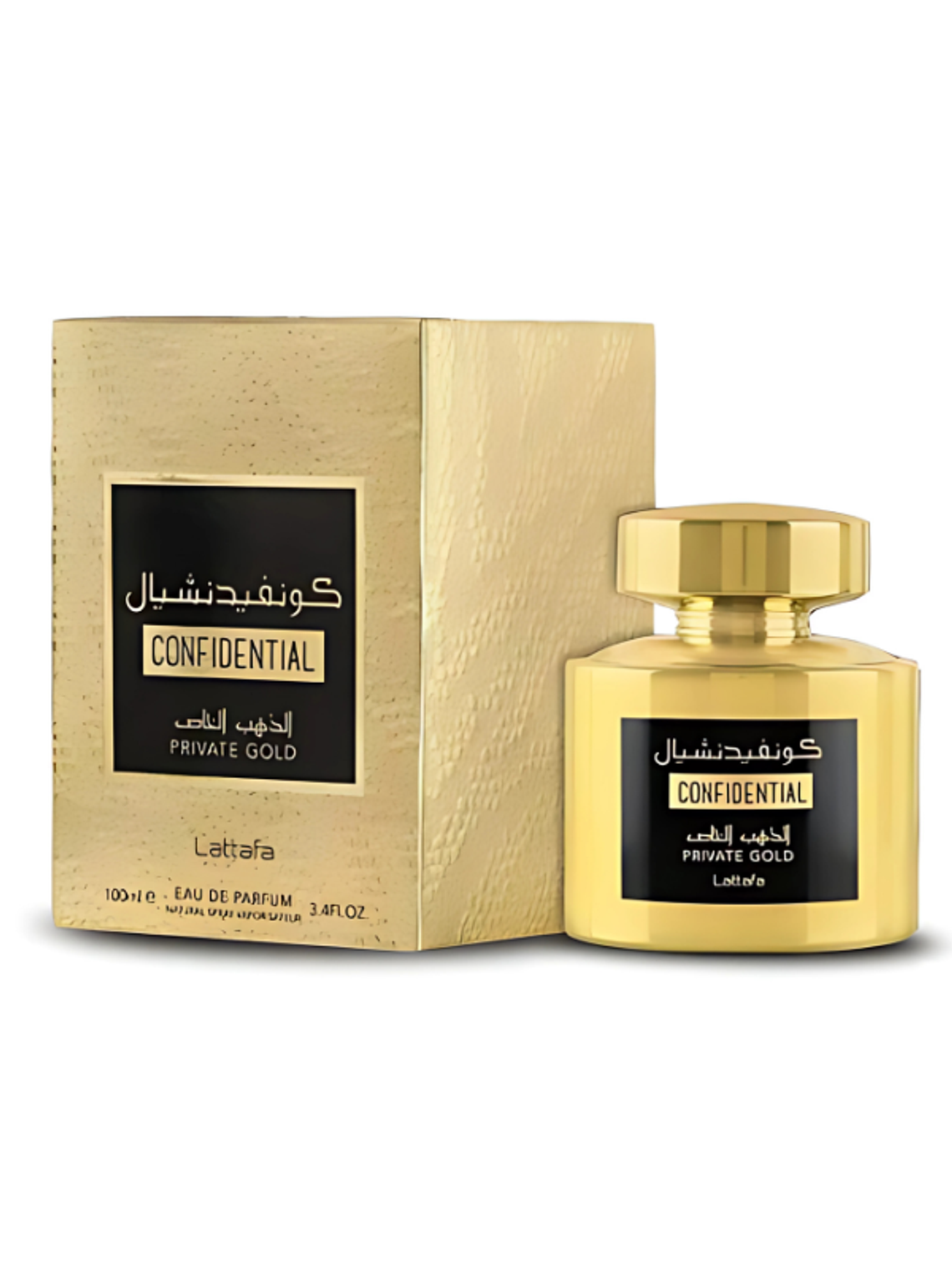 Lattafa Confidential Private Gold Edp 100Ml Lattafa 1