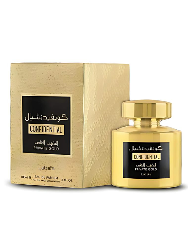 Lattafa Confidential Private Gold Edp 100Ml Lattafa 1