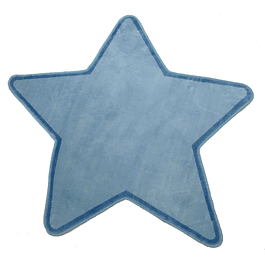 Tapete Infantil Estrela Azul