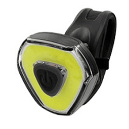 V BIKE Farol de segurança de bicicleta LED 75Lm bateria recarregável integrada