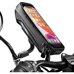 Suporte Luxtech para telemóvel em mota, impermeável 360° rotação anti-vibração