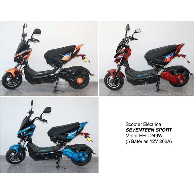 Scoote elétrica Seventeen Sport