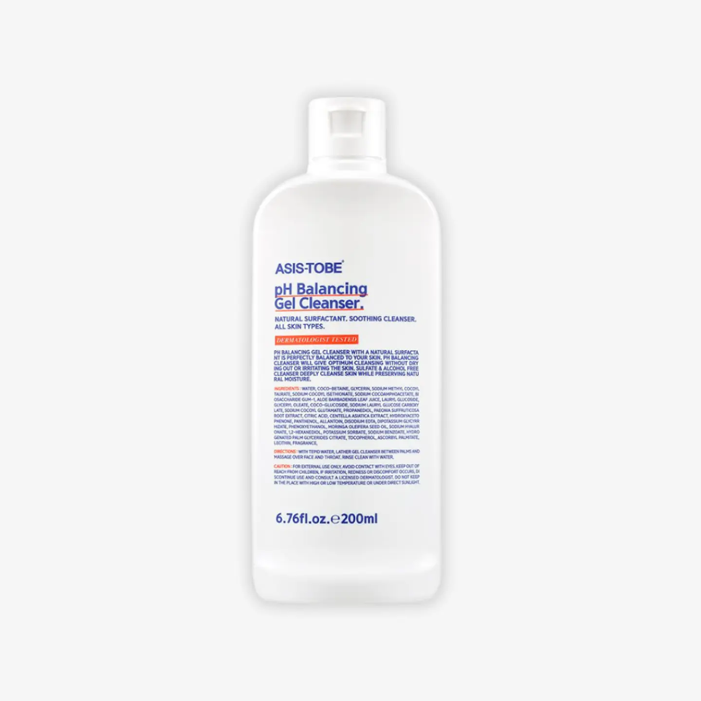 Limpiador Facial en Gel Espumoso Equilibrado del Ph 200ml 1