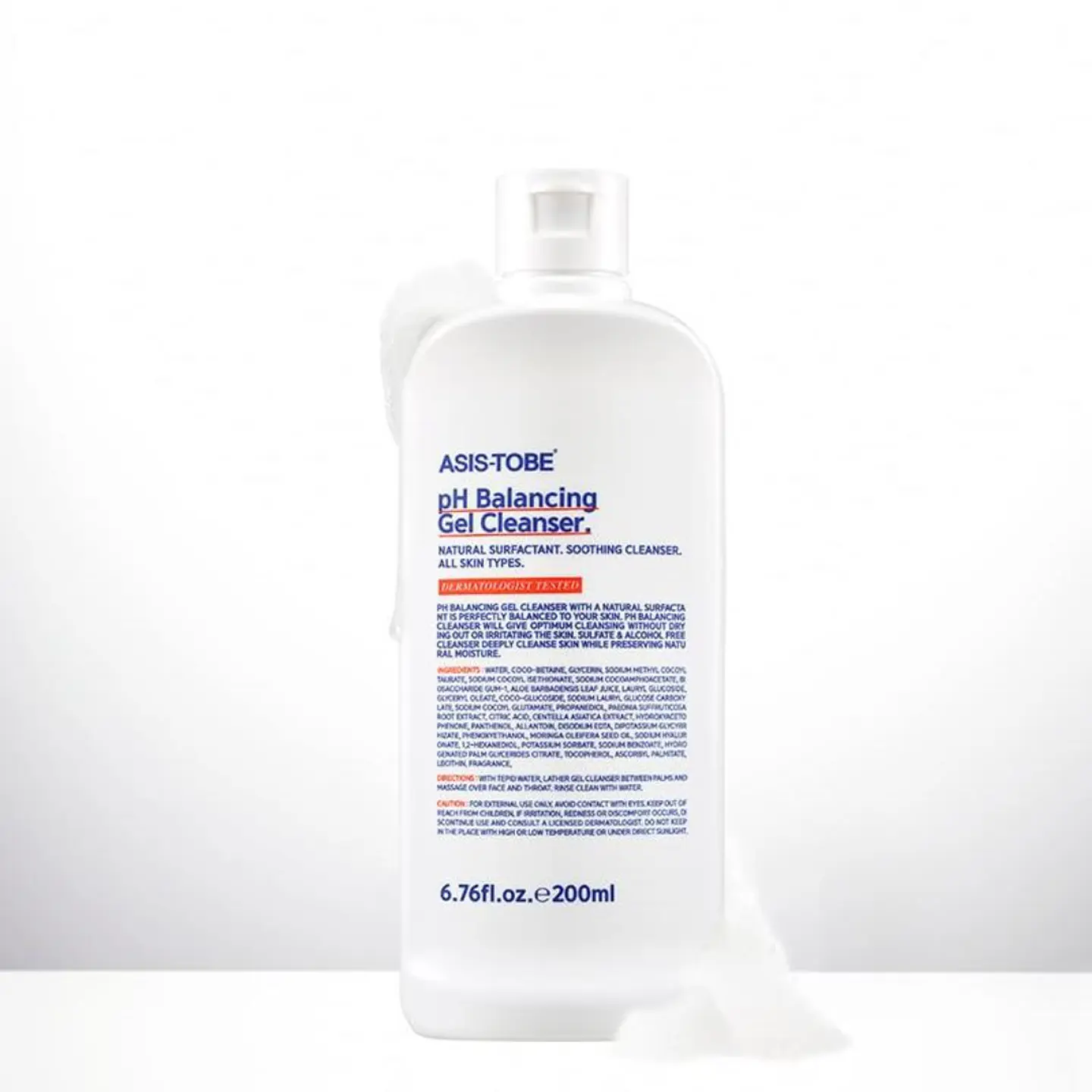 Limpiador Facial en Gel Espumoso Equilibrado del Ph 200ml 3
