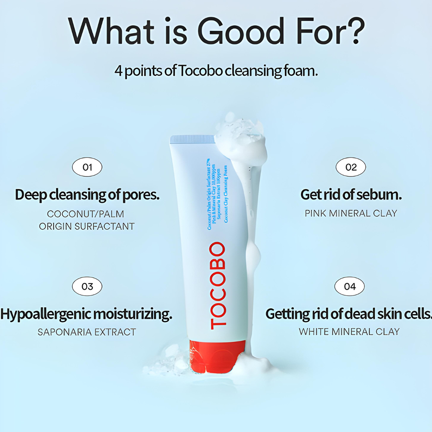 Espuma Limpiadora de Arcilla y Coco 150ml 5