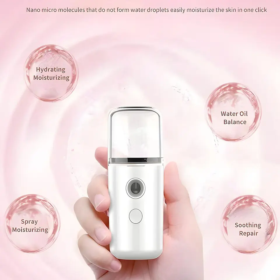 Mini Vaporizador Facial Portátil 5