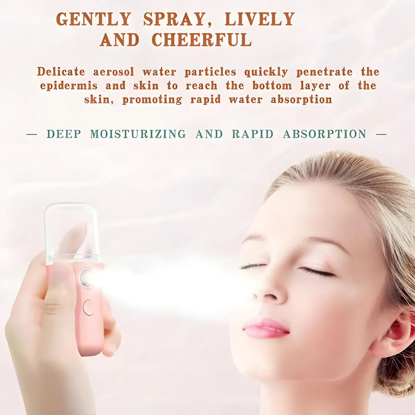 Mini Vaporizador Facial Portátil 6