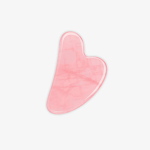 Cuarzo Rosa Facial Gua Sha