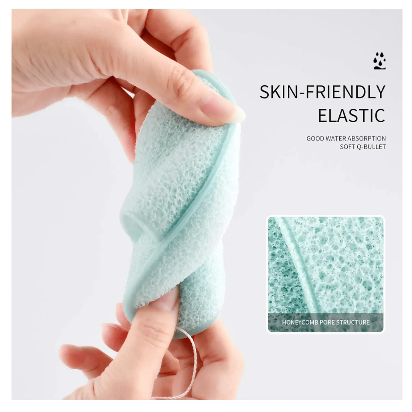 Esponja Facial Limpiadora y Exfoliante  2