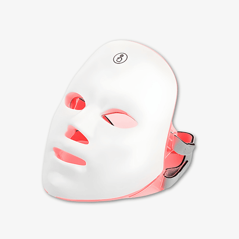 Máscara Led Facial Luz Terapia Fotón Tratamiento Facial Inalámbrica