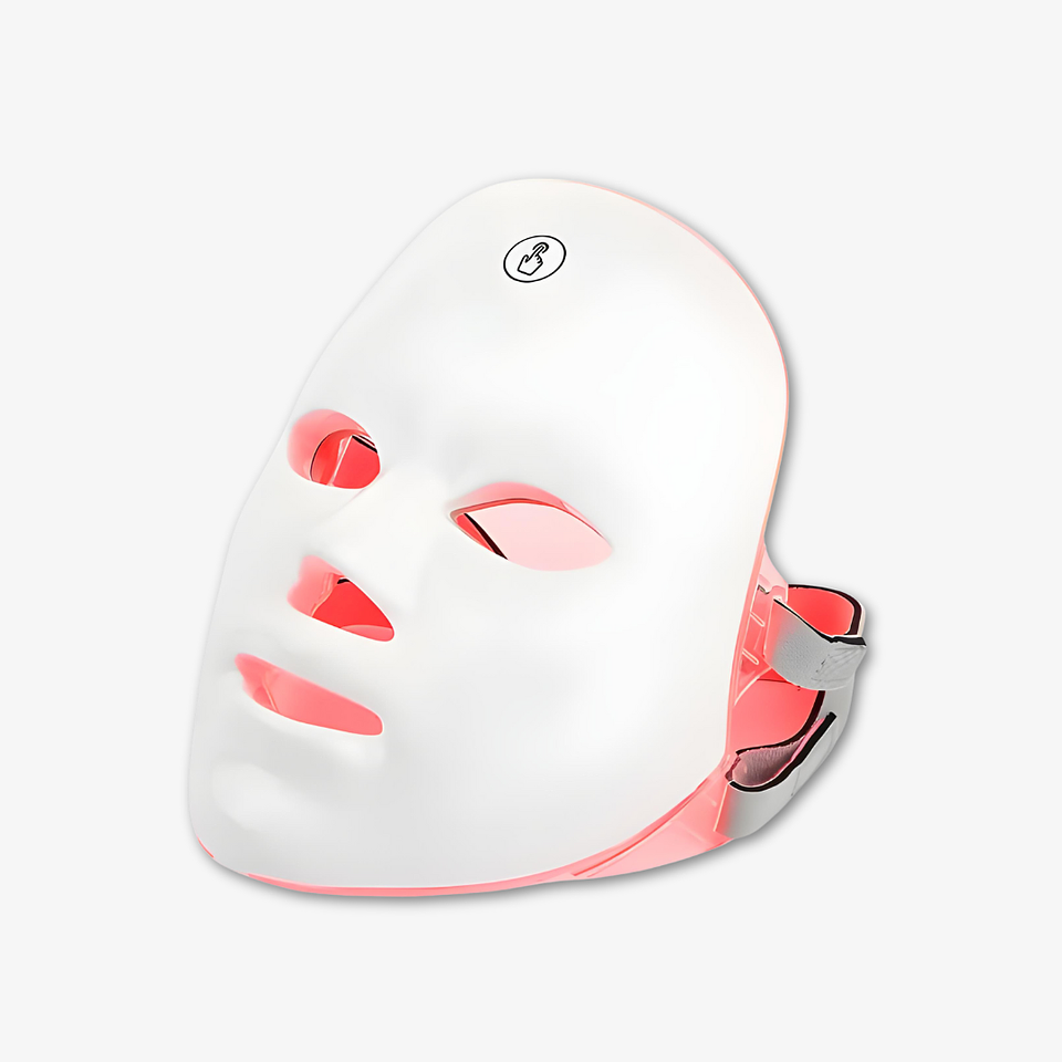 Máscara Led Facial Luz Terapia Fotón Tratamiento Facial Inalámbrica 1