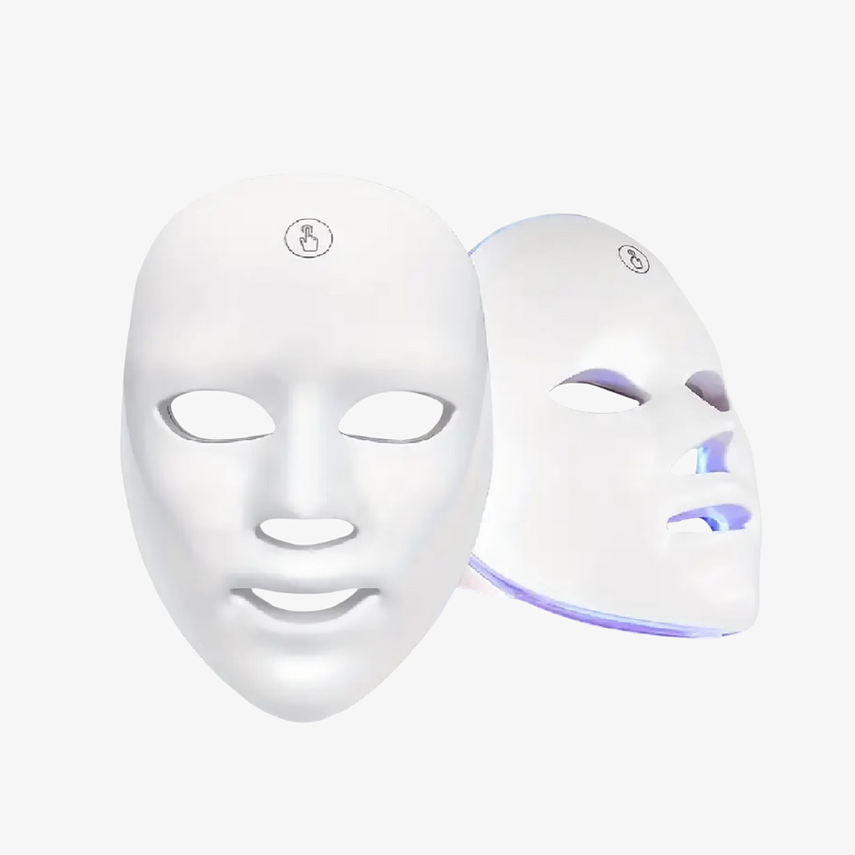 Máscara Led Facial Luz Terapia Fotón Tratamiento Facial Inalámbrica 2