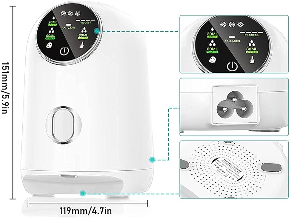 Máquina de Mascarillas Colágeno/Frutas 6