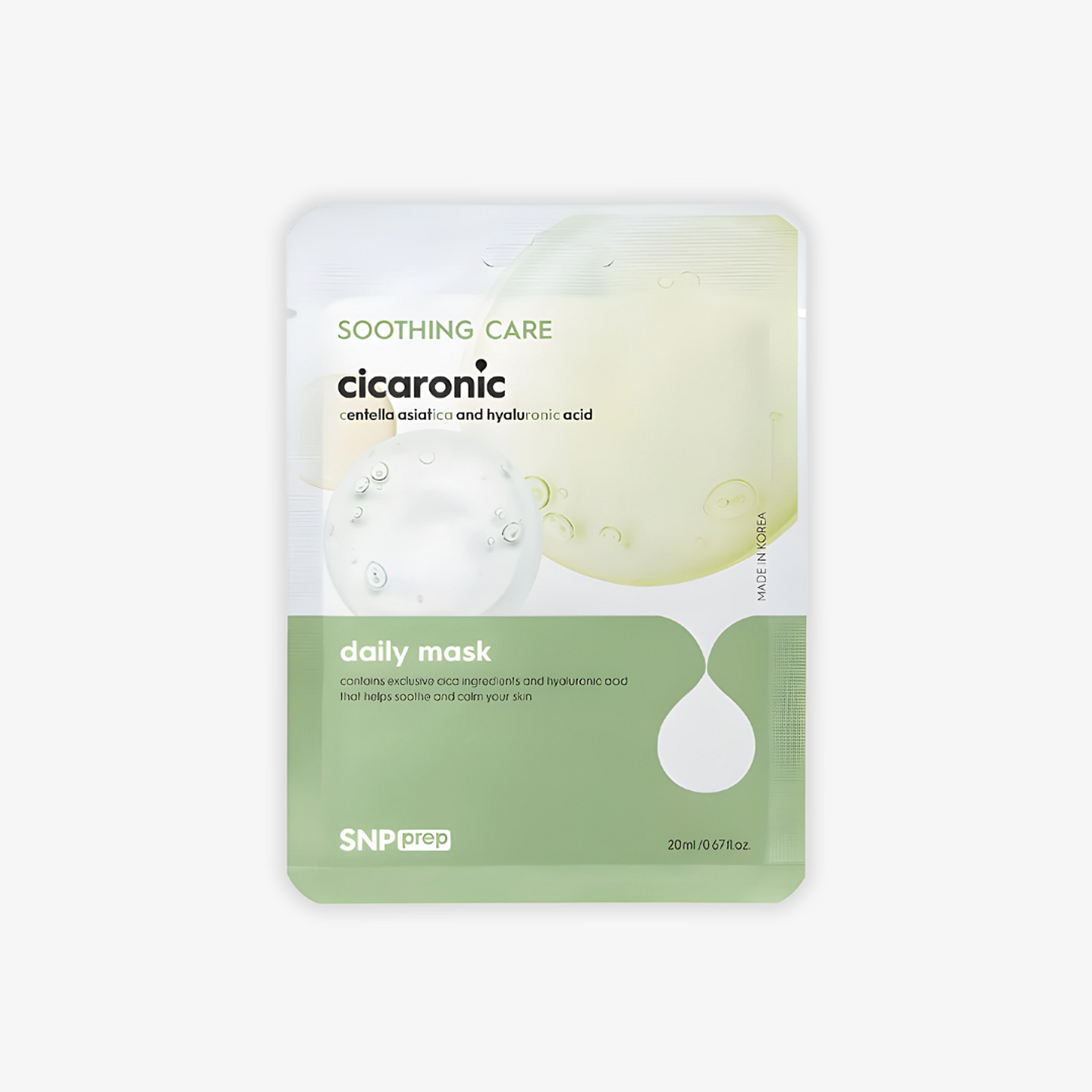 Cicaronic Daily Mask Centella Asiática + Ácido Hialurónico 1