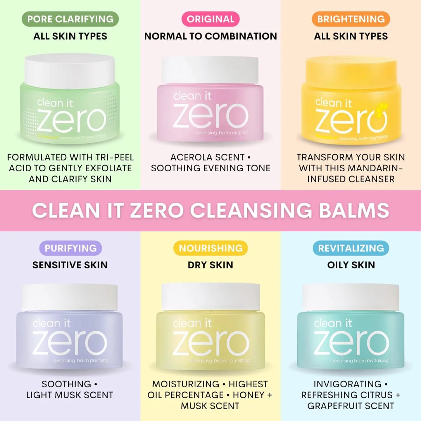 Bálsamo Desmaquillante Clean it Zero Mandarin-C Balm Brightening 100ml 4