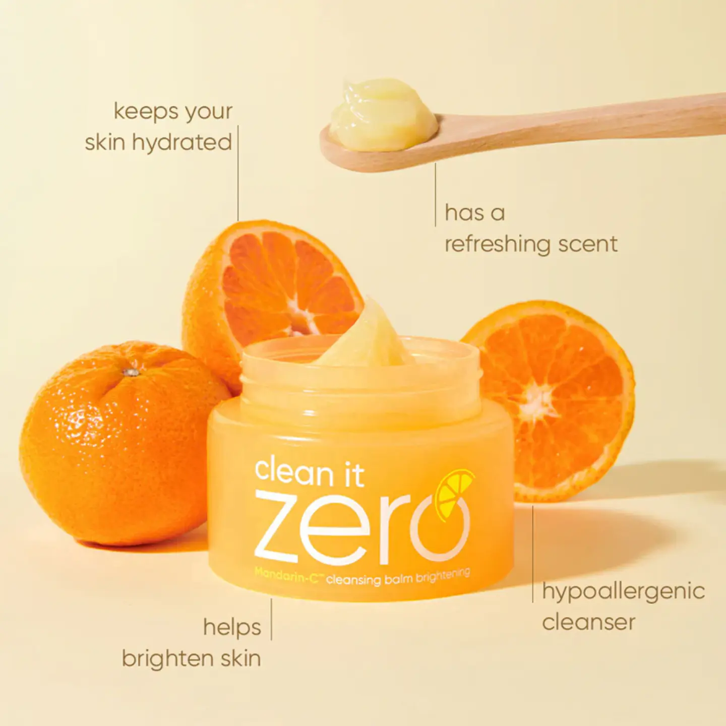 Bálsamo Desmaquillante Clean it Zero Mandarin-C Balm Brightening 100ml 2