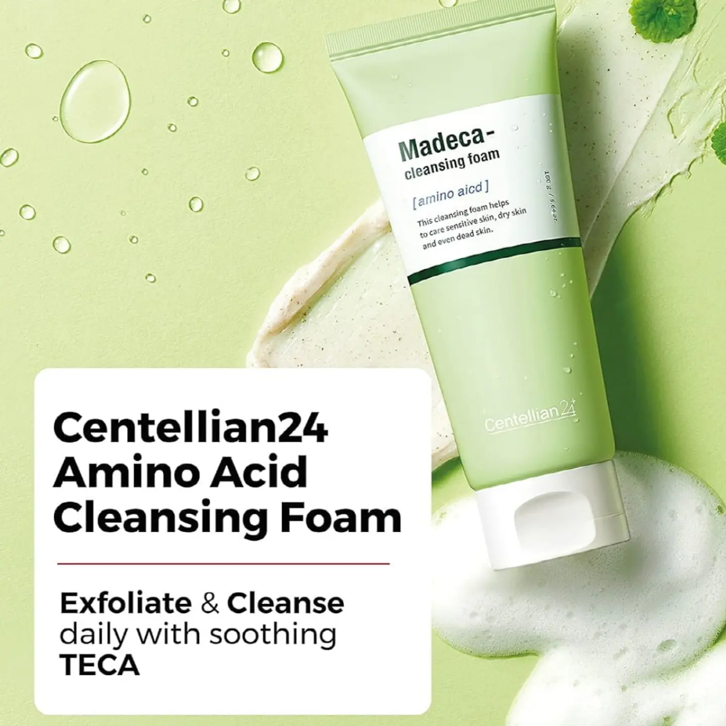 Limpiador Espumoso Madeca Cleansing Foam Amino Acid 3