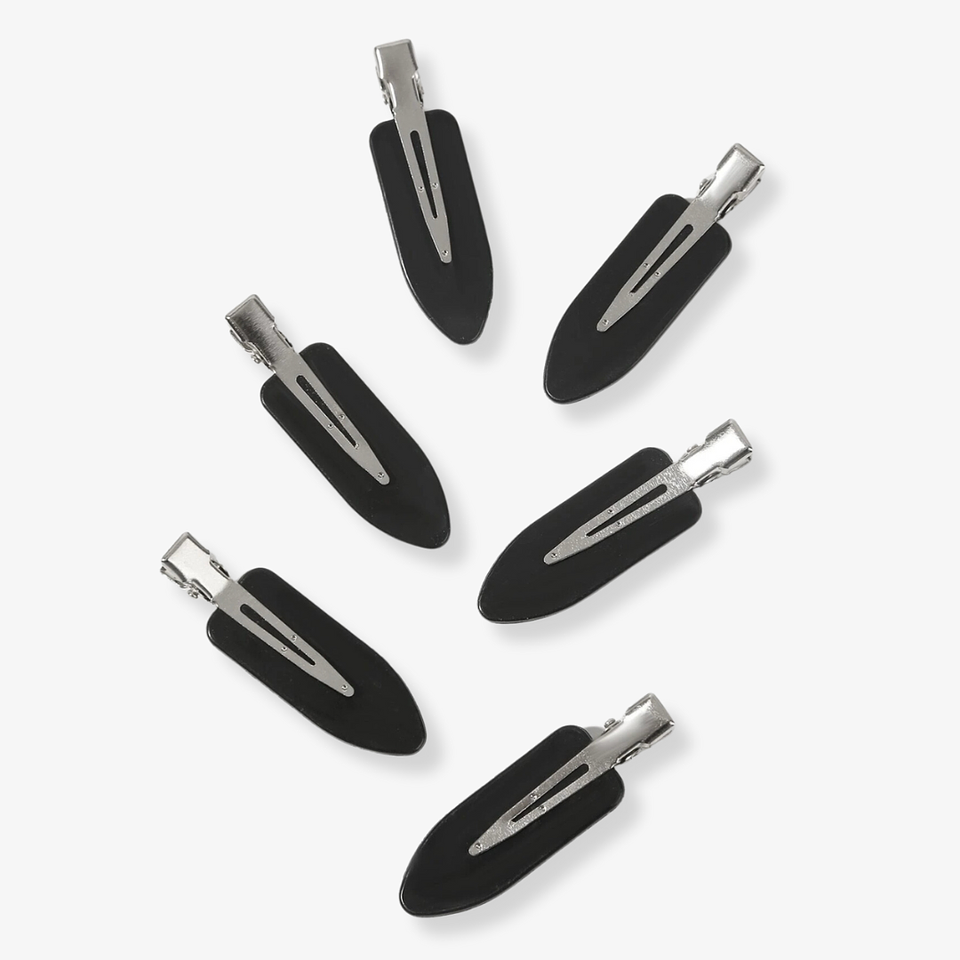 Pinzas x6 para Aislar Cabello del Rostro 4