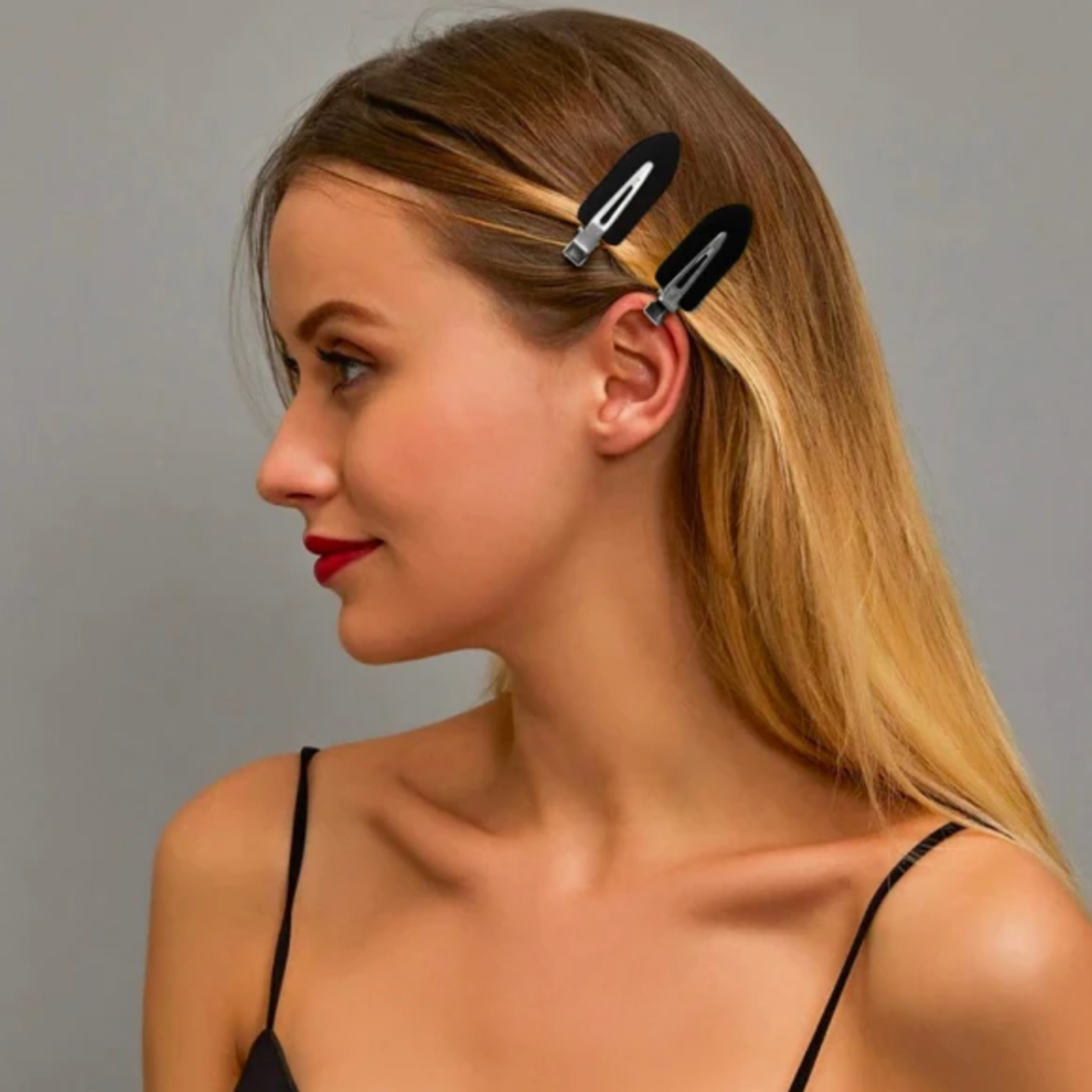 Pinzas x6 para Aislar Cabello del Rostro 5