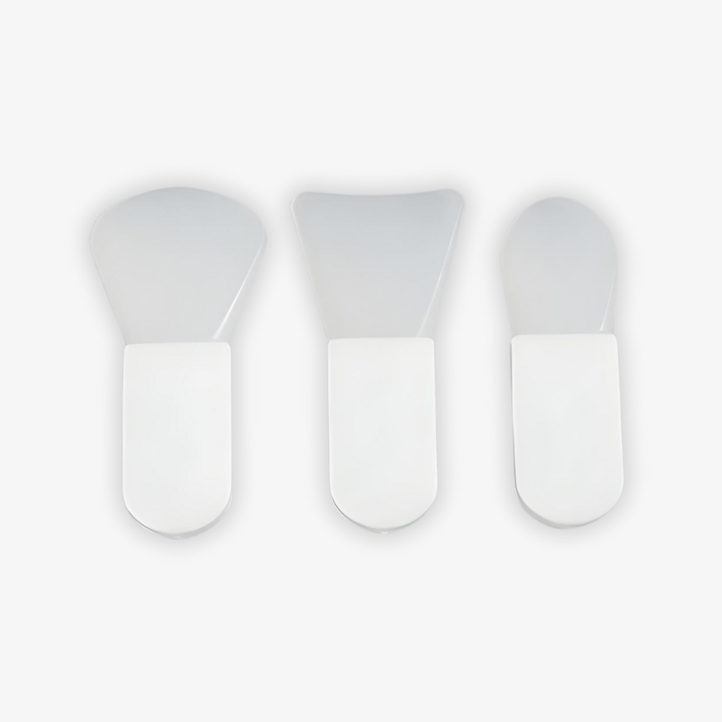 Espátulas x3 Silicona Aplicador Cremas 1