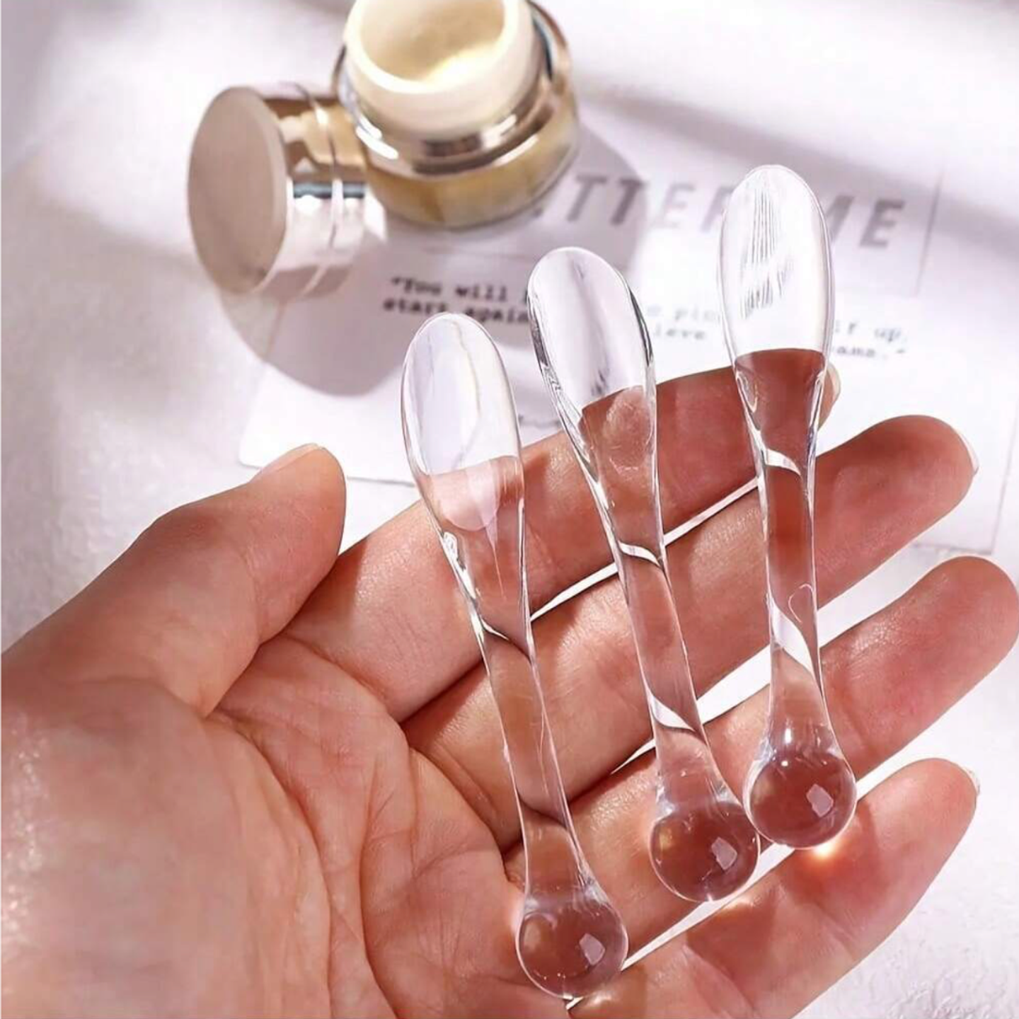 Espátulas x2 Aplicador de Cremas 4