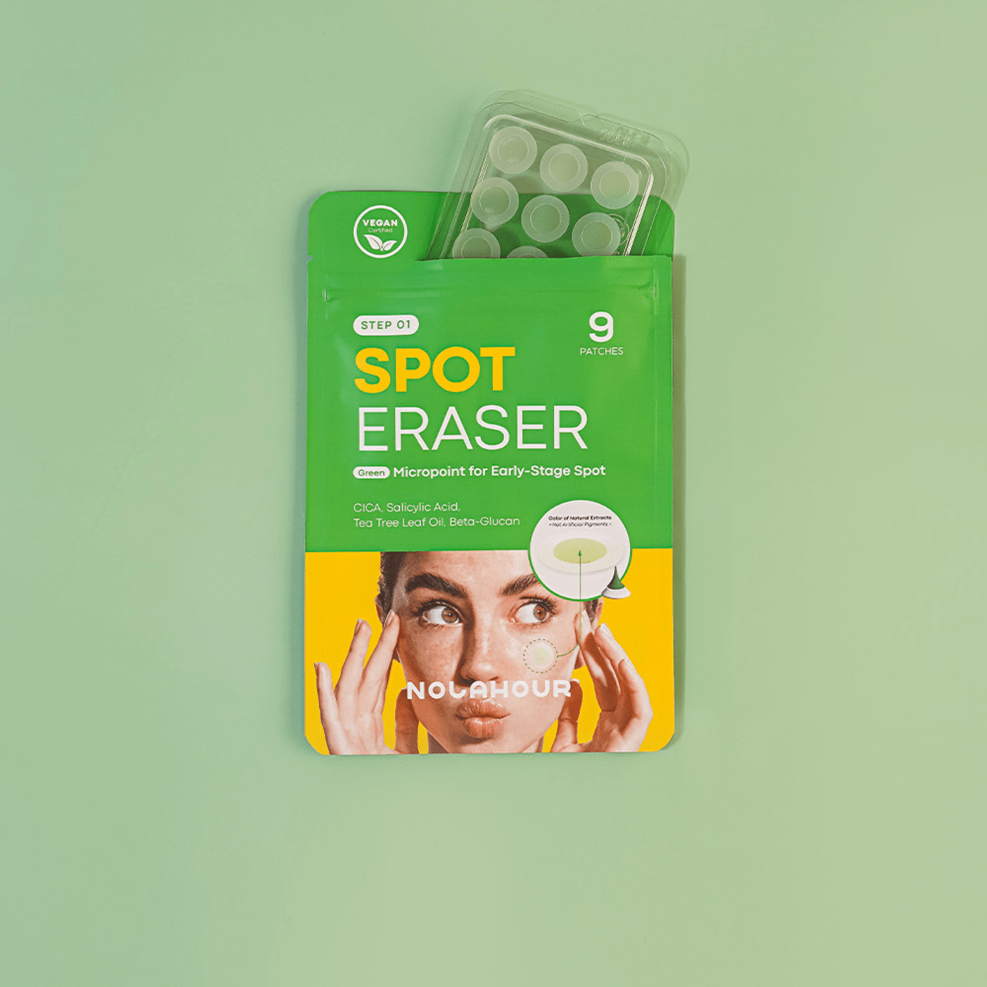Parches Spot Eraser Green – Early Stage 6