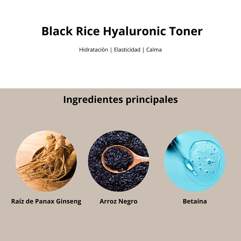 Tónico Black Rice Hyaluronic Toner 150ml 4