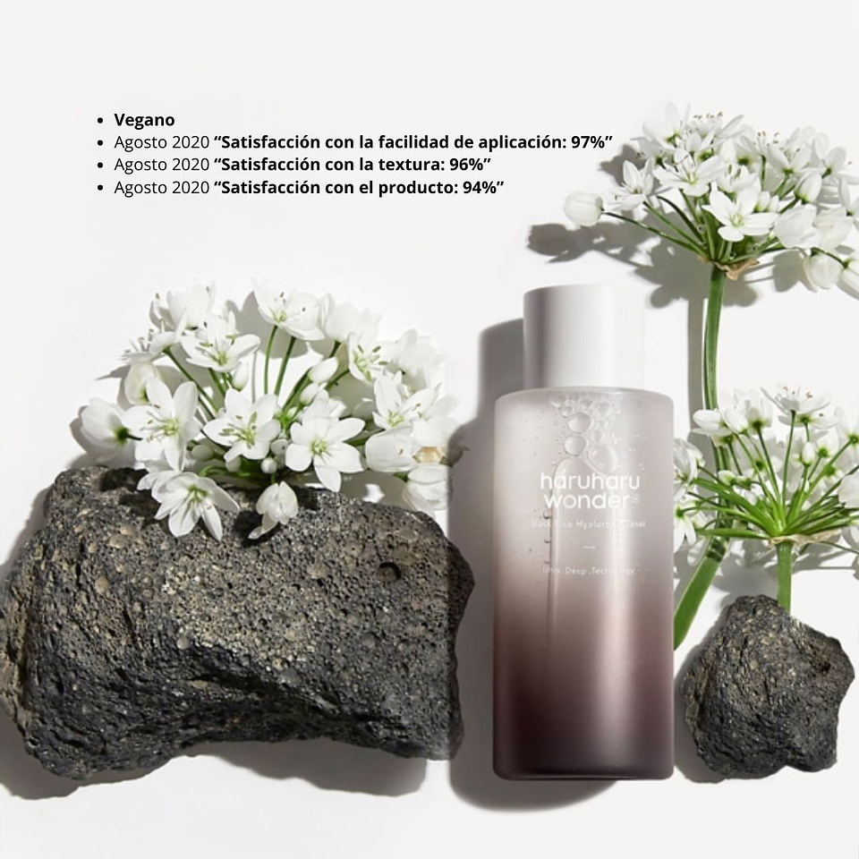 Tónico Black Rice Hyaluronic Toner 150ml 8