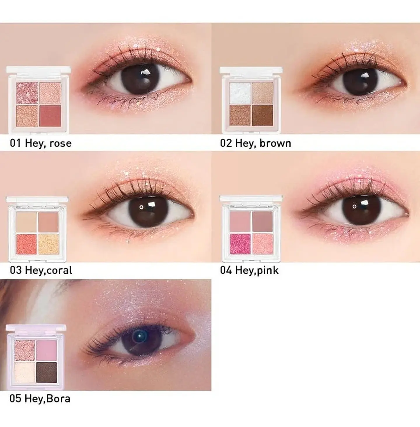 Mini Peraflex Glitter Eye Palette 5