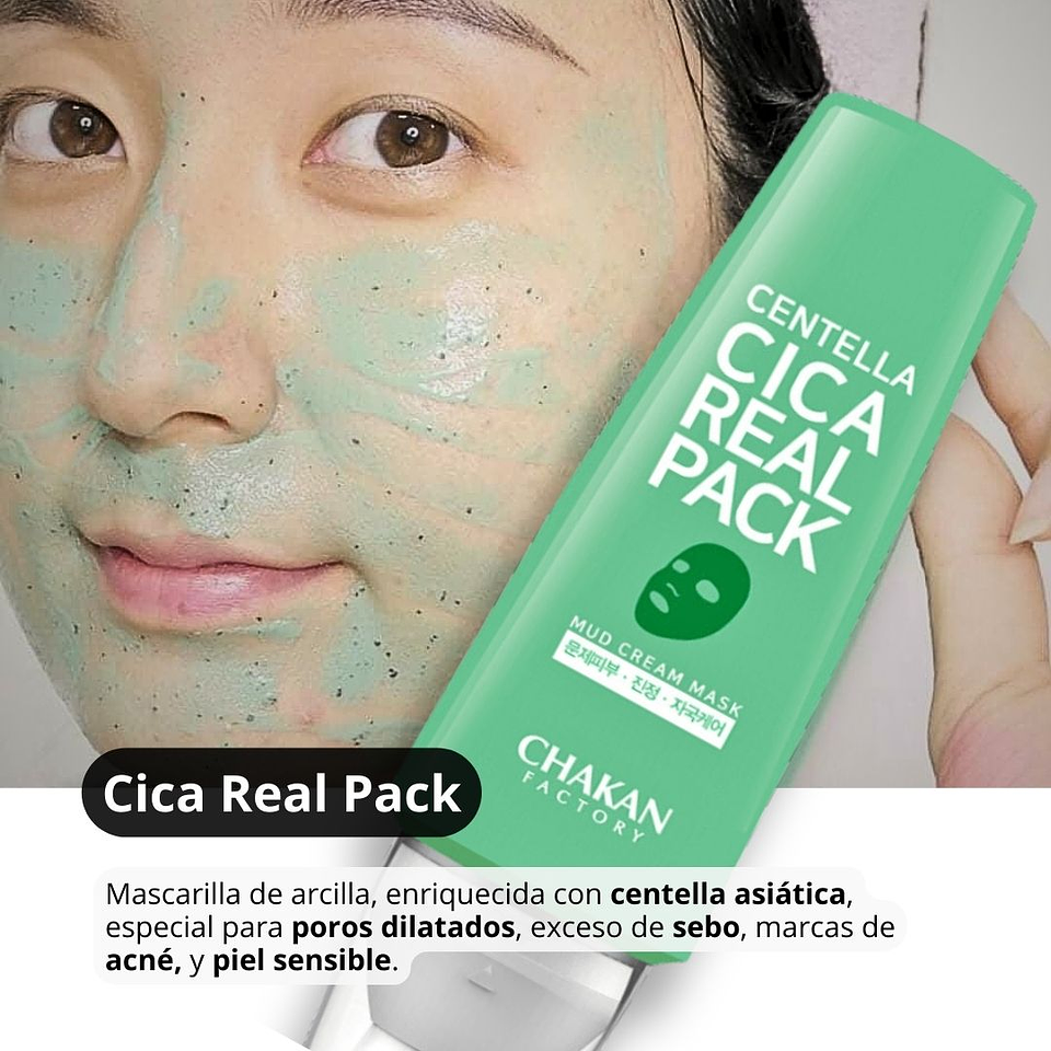 Mascarilla Centella Cica Real Pack 100ml 3