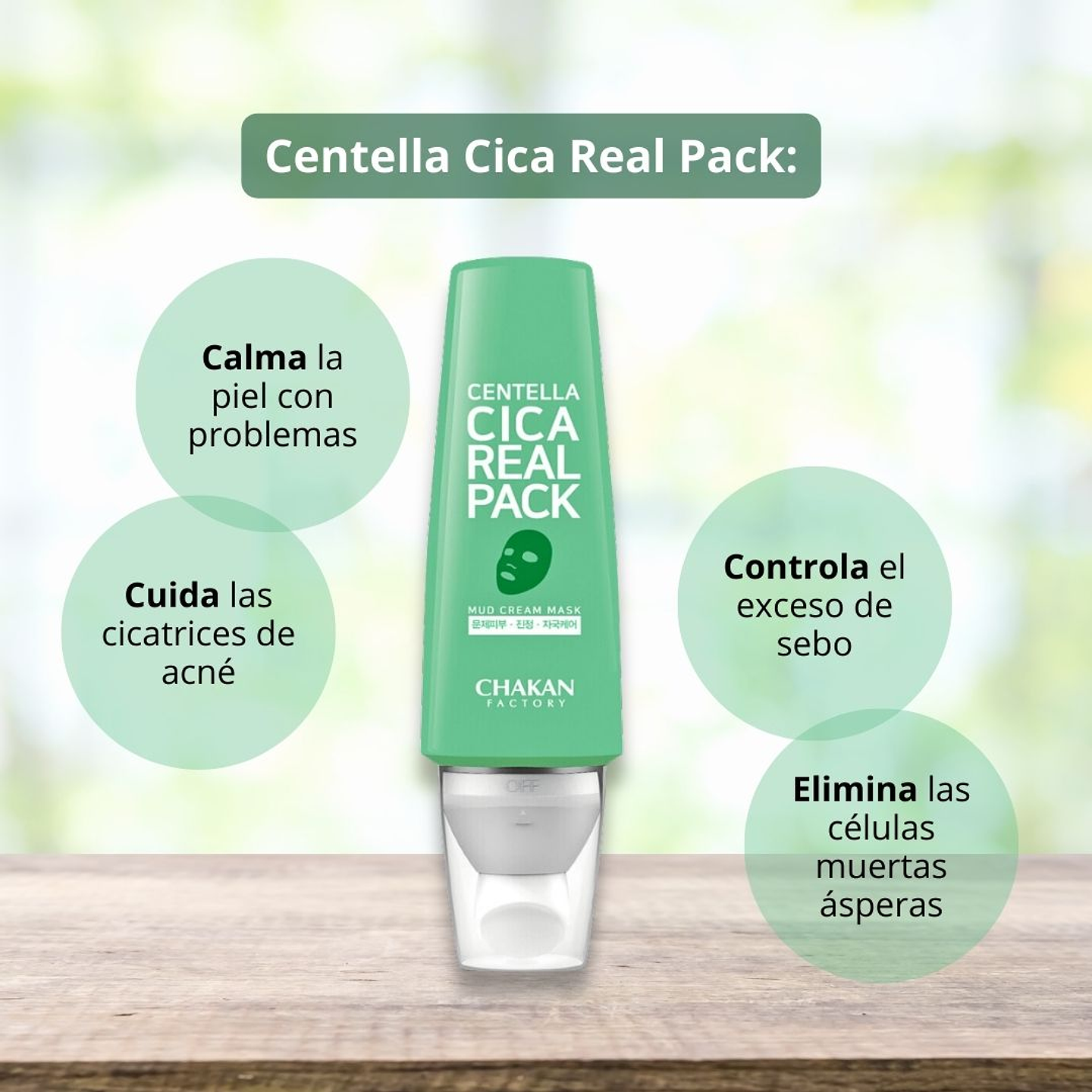 Mascarilla Centella Cica Real Pack 100ml 4