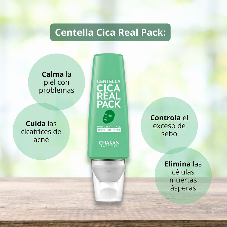 Mascarilla Centella Cica Real Pack 100ml 4