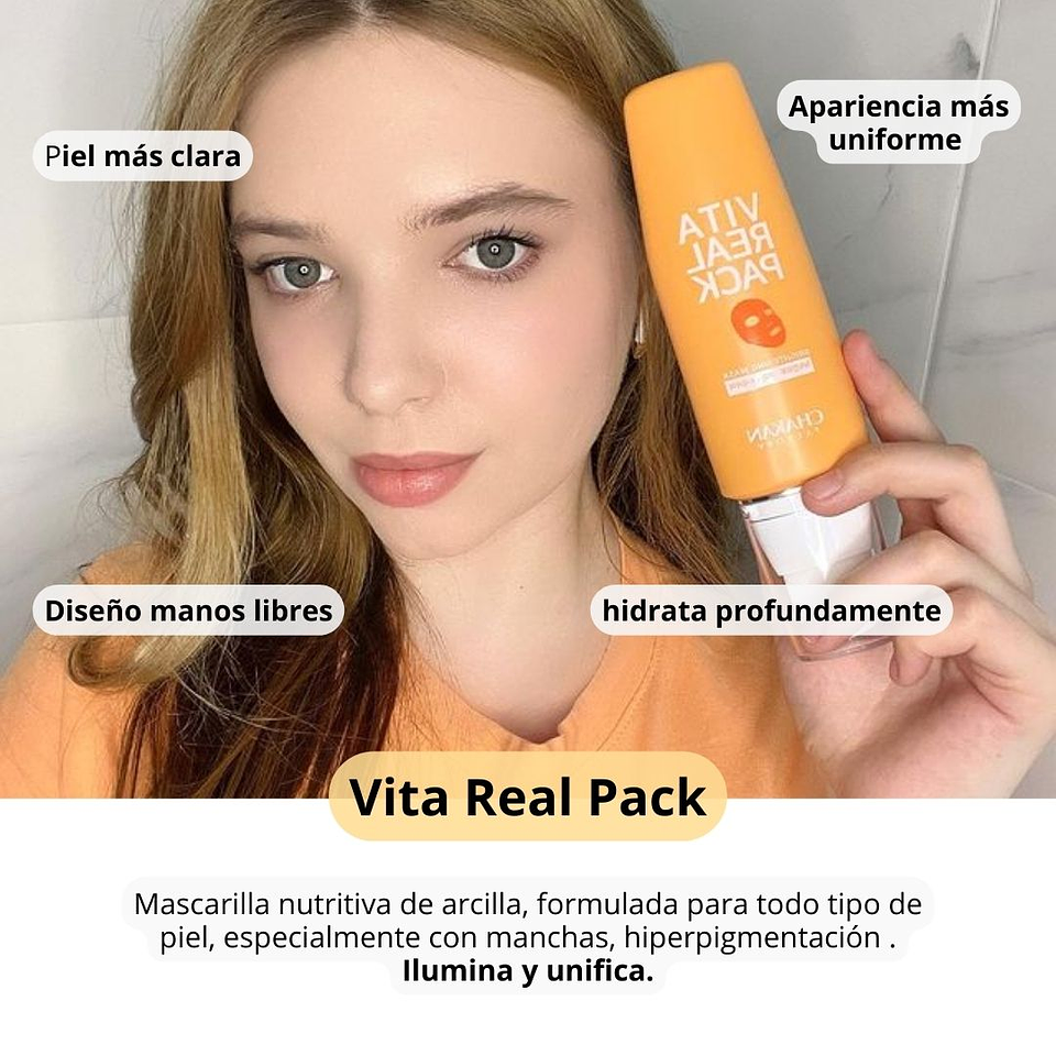 Mascarilla Centella Vita Real Pack 100ml 4
