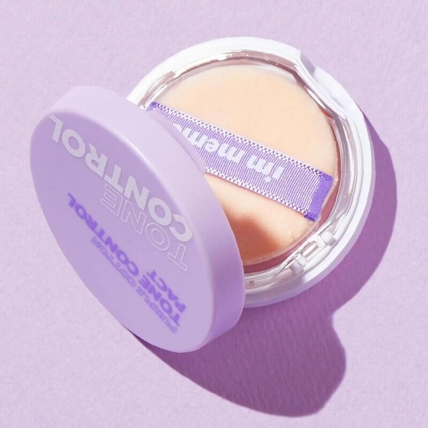 Purple Cotton Tone Control Pact 9.5g 4