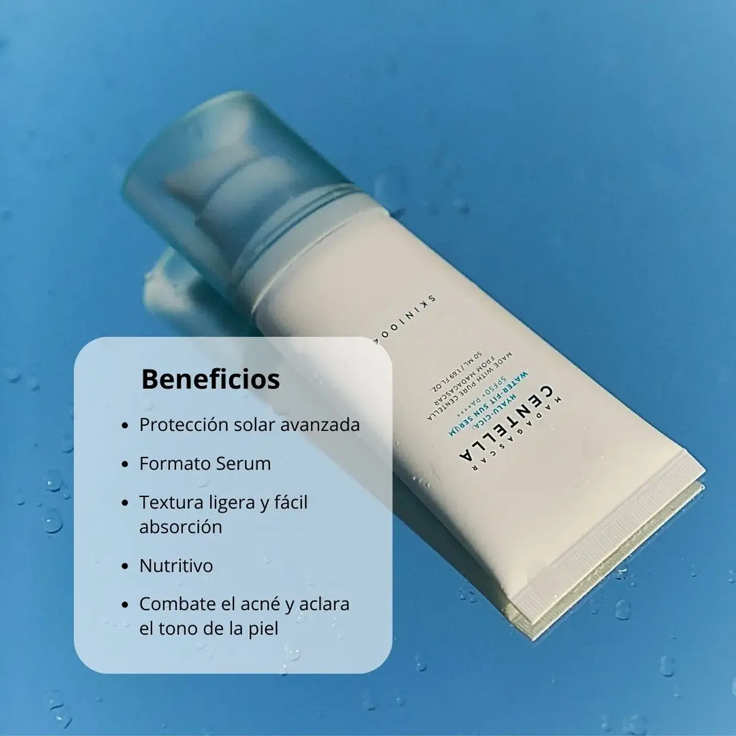 Protector Solar Madagascar Centella Hyalu-Cica Water-Fit Sun Serum 50ml 3