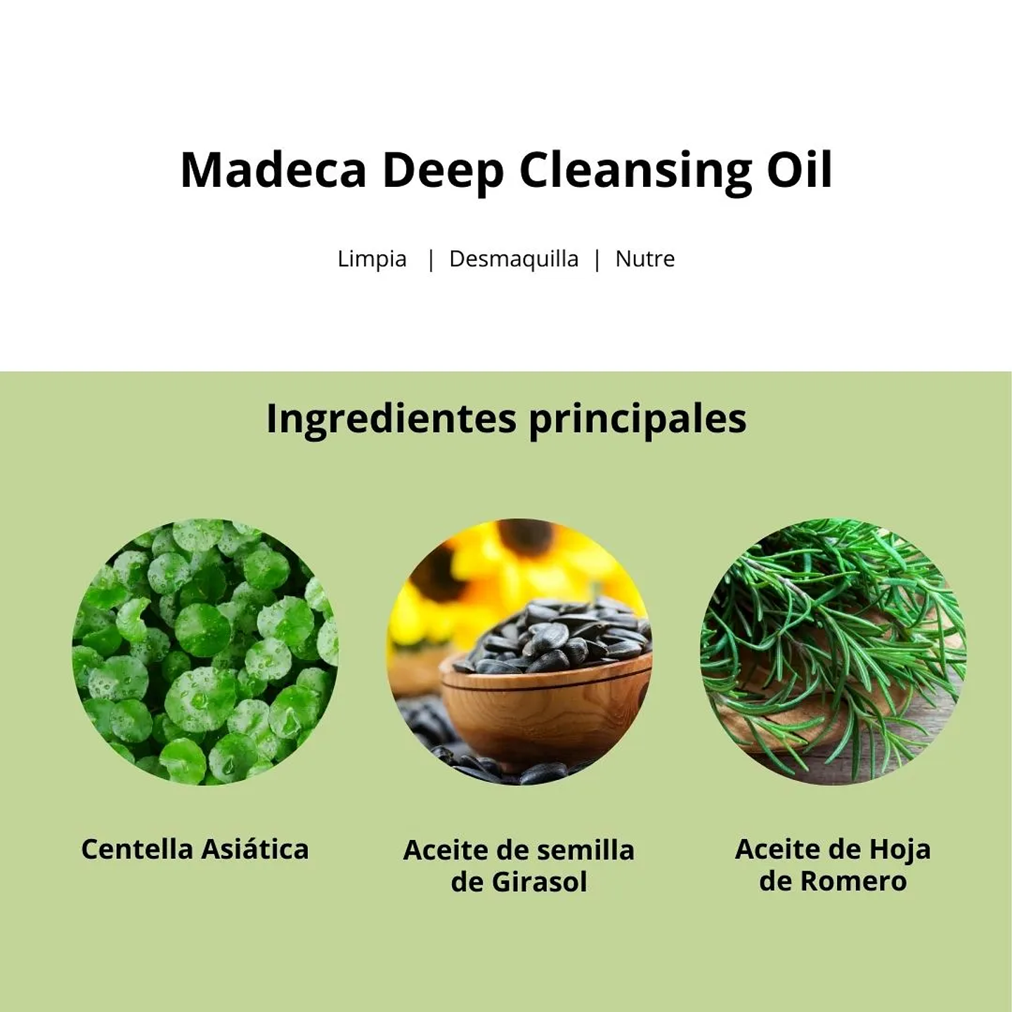 Limpiadora Madeca Deep Cleansing Oil 200ml 3