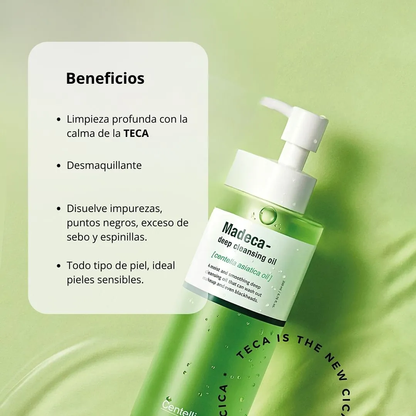 Limpiadora Madeca Deep Cleansing Oil 200ml 2