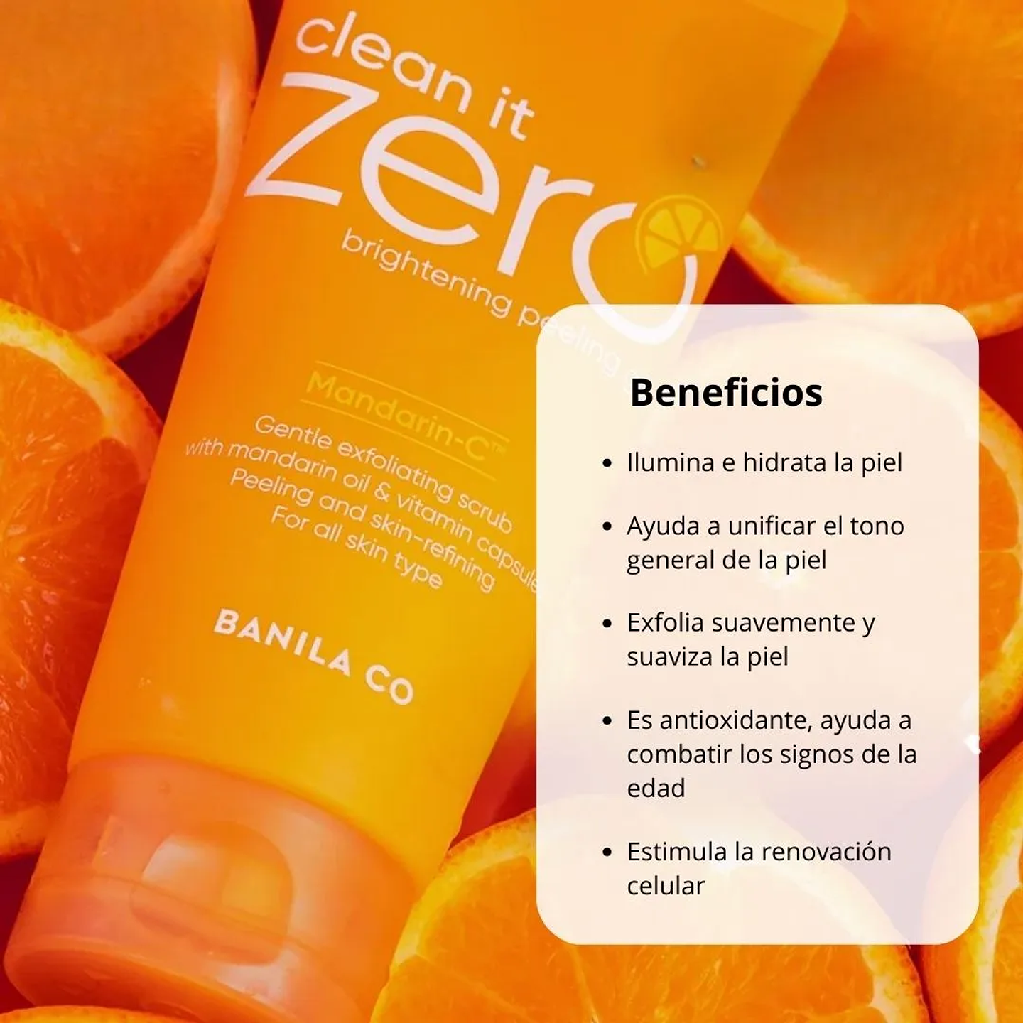 Exfoliante Clean it Zero Brightening Peeling Gel 120g 2
