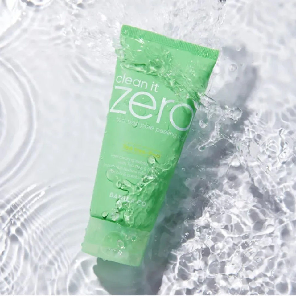 Exfoliante Clean it Zero Tea tree Pore Peeling Gel 120g 4