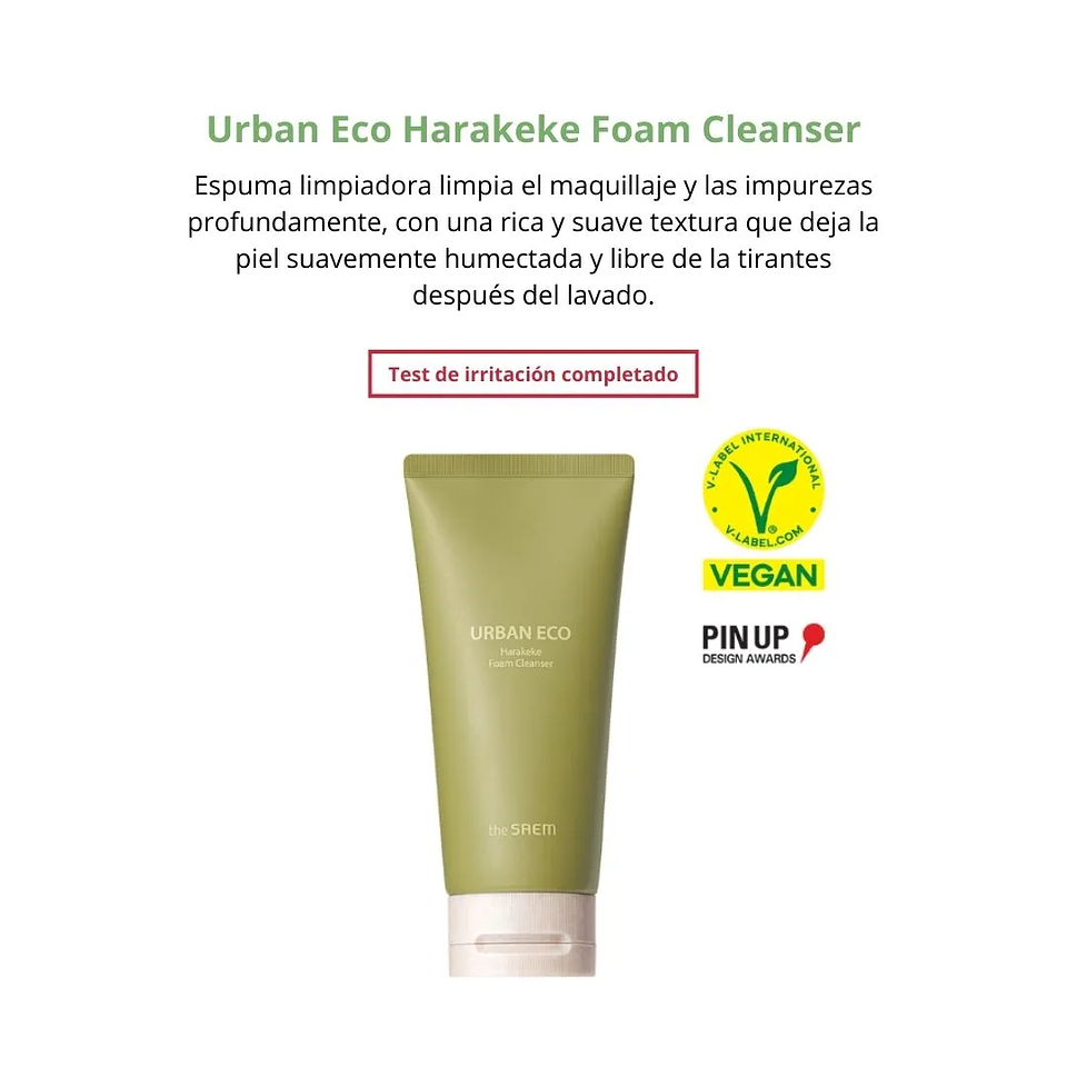 Limpiador Urban Eco Harakeke Foam Cleanser 150g 3