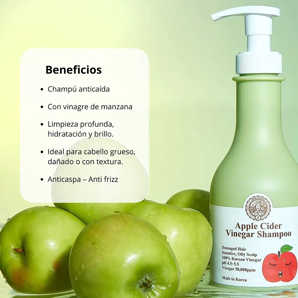Shampoo Apple Cider Vinegar 440ml 2