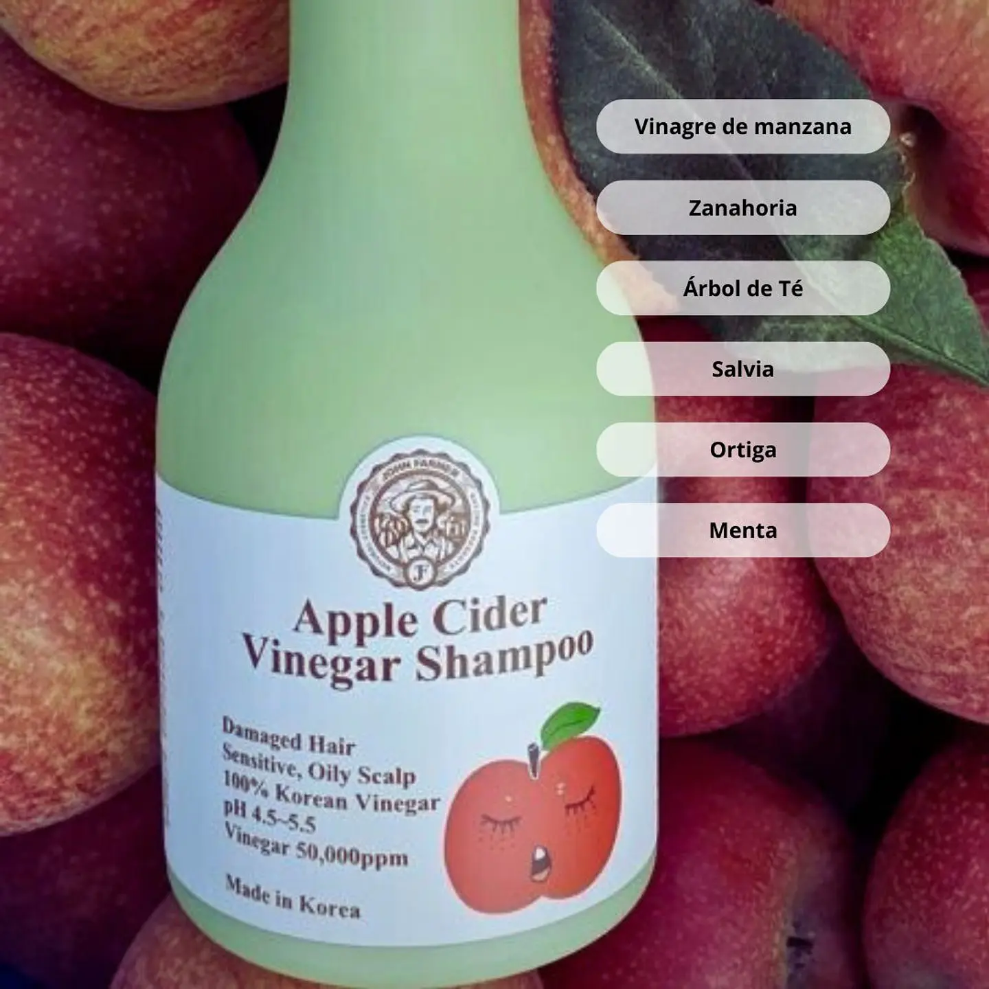 Shampoo Apple Cider Vinegar 440ml 5