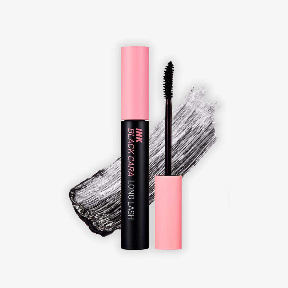 Ink Black Cara Máscara 01 Long Lash Curling 1