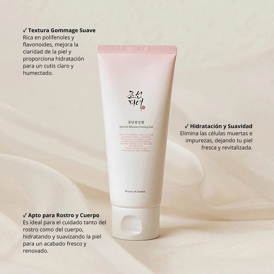 Exfoliante Apricot Blossom Peeling Gel 100ml 3