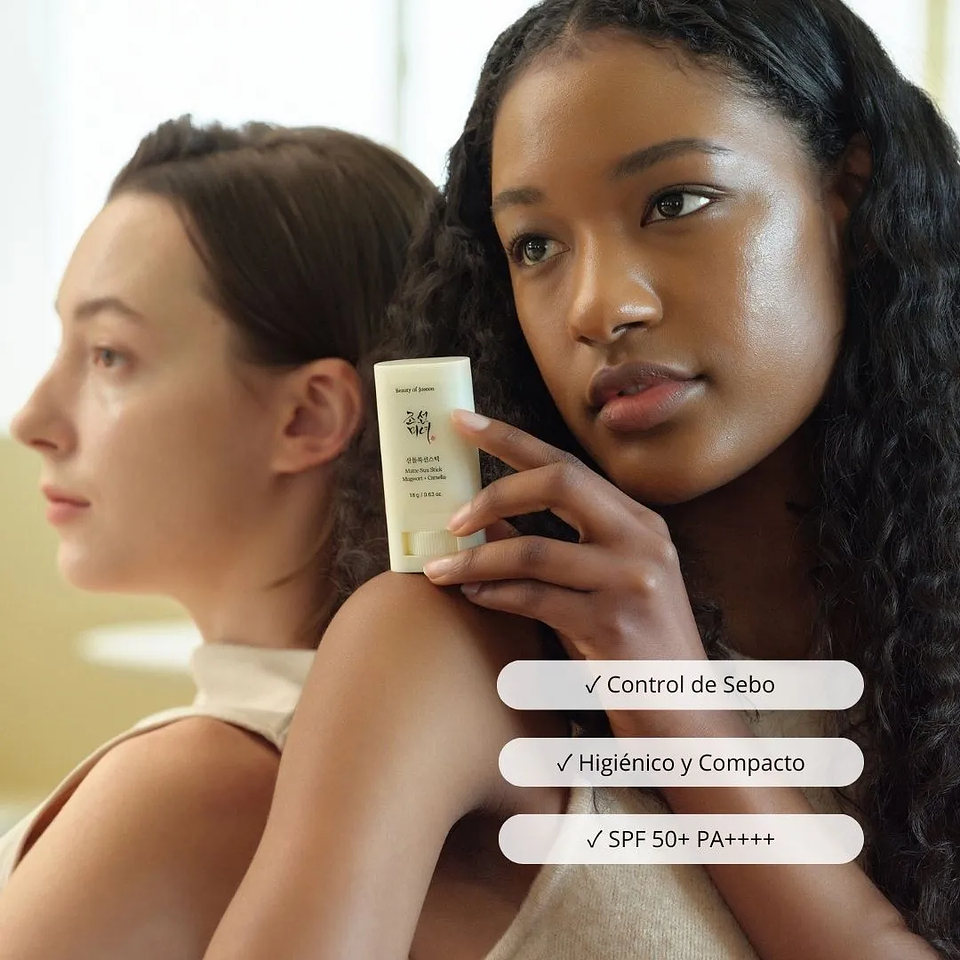 Protector Solar Matte Sun Stick Mugwort + Camelia 18g 6