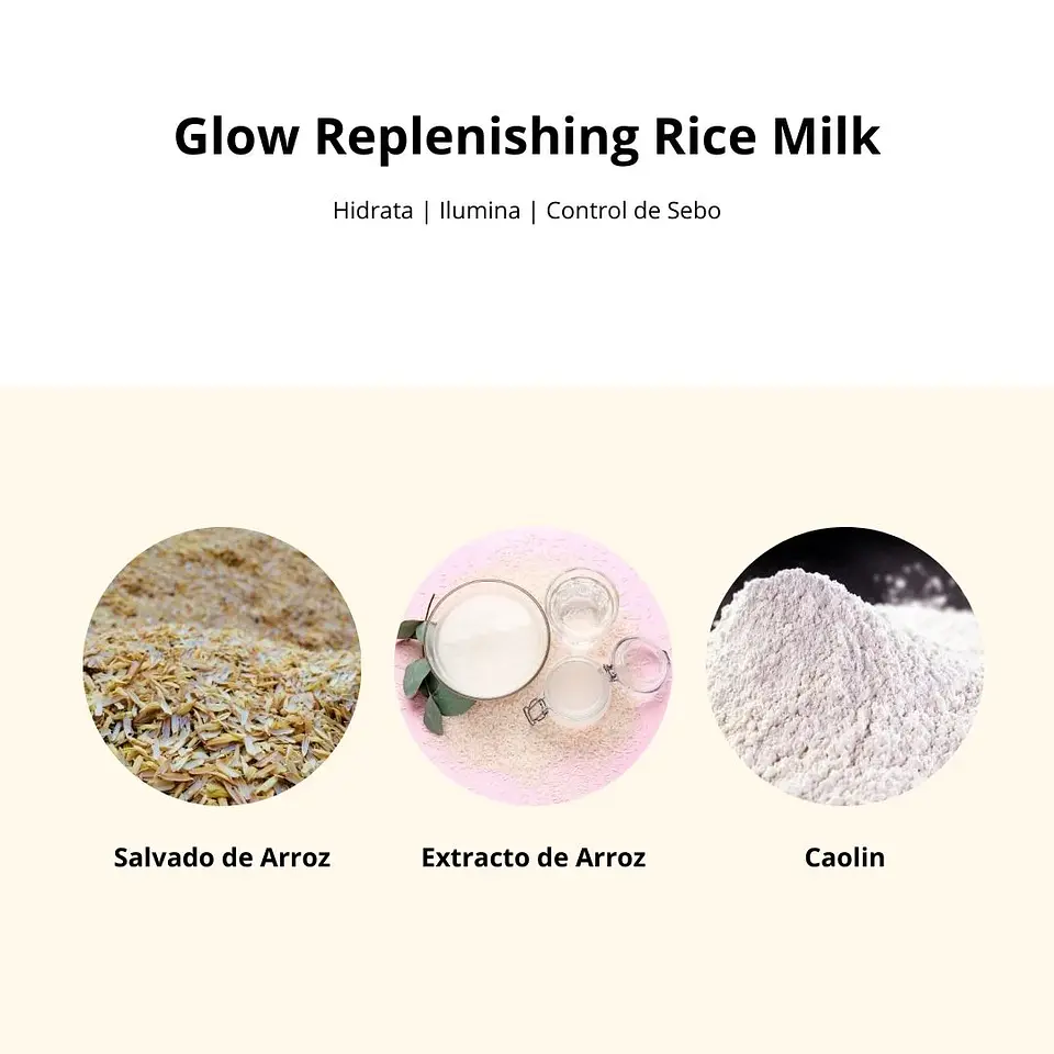 Tónico Glow Replenishing Rice Milk 150ml 6