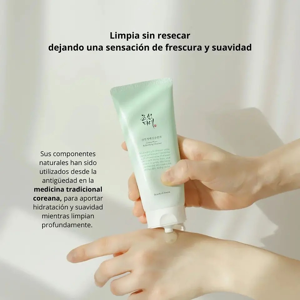 Limpiador Green Plum Refreshing Cleanser 100ml 5
